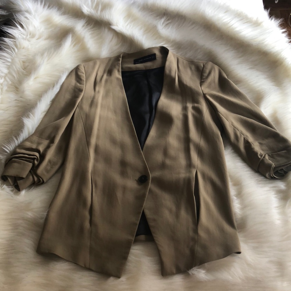 Olive green blazer